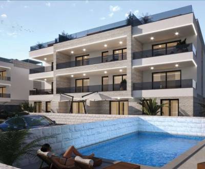 CHORVATSKO - Apartmánová rezidence s bazénem (G) - PRIVLAKA, ZADAR