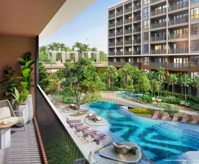 Novostavba Prodej Výstavba bytů, Výstavba bytů, Phuket, Thajsko, 