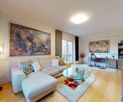 BA/STARÉ MĚSTO - Pronájem kompletně zařízeného 2i bytu se 2 balkony