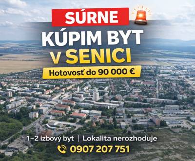 Hledáme Byt 2+1, Byt 2+1, Senica, Slovensko