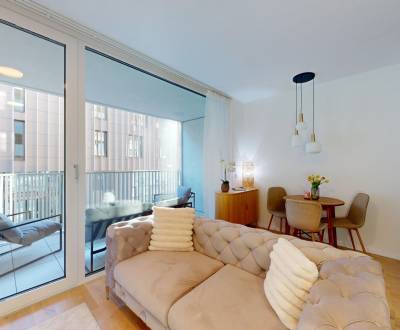 BA I/VYDRICA-Pronájem moderního, velkého 1 bytu s prostornou lodžií