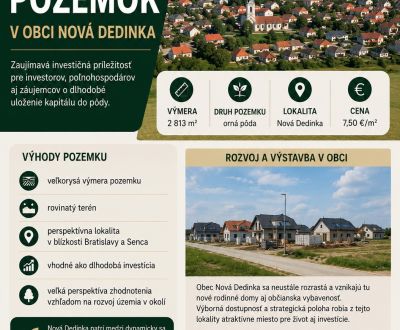 Prodej Zemědělské a lesní, Zemědělské a lesní, Senec, Slovensko