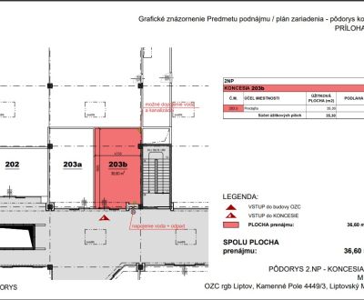 Pronájem Prostory pro obchod, Prostory pro obchod, Kamenné pole, Lipto