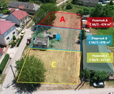 Pronájem Pozemky - bydlení, Nové Zámky, Slovensko