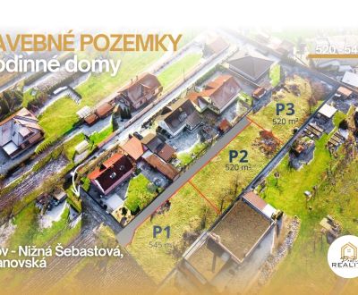 Prodej Pozemky - bydlení, Pozemky - bydlení, Vranovská, Prešov, Sloven