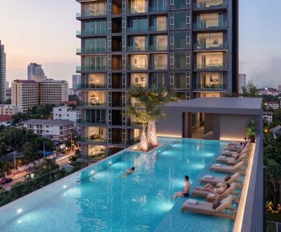 Novostavba Prodej Výstavba bytů, Výstavba bytů, Pattaya, Thajsko, 
