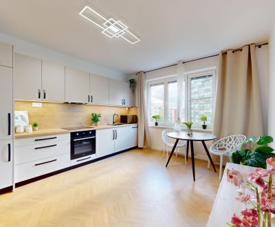 BA/NIVY-Pronájem komplet předělaného 3pokojového bytu při OC Centrál