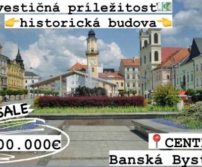 Prodej Budova, Budova, Centrum, Banská Bystrica, Slovensko