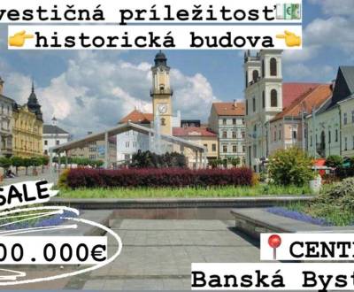 Prodej Budova, Centrum, Banská Bystrica, Slovensko