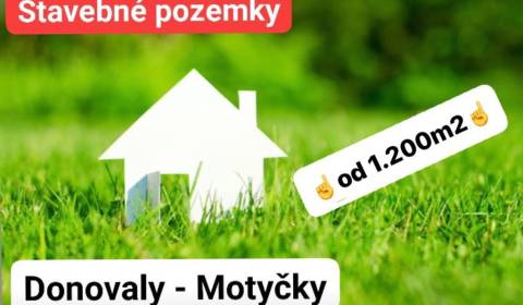 PREDAJ: stavebný pozemok od 1.200 m2 - 1370 m2 MOTYČKY (Donovaly)