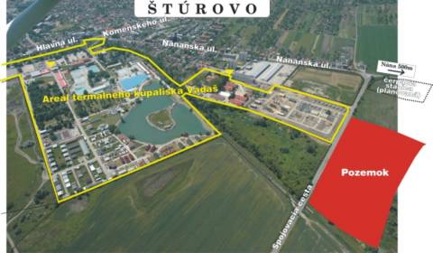 Prodej Pozemky - komerční, Štúrovo, Nové Zámky, Slovensko
