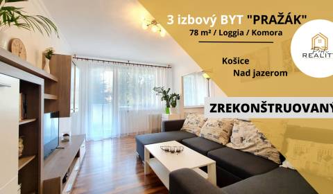 Byt 3+1, Bukovecká, prodej, Košice - Nad Jazerom, Slovensko