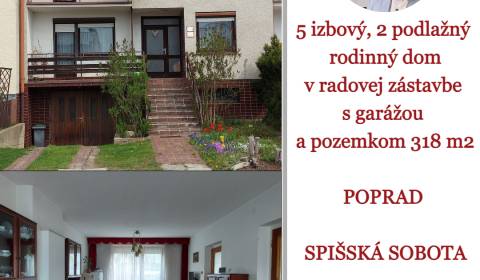 Rodinný dům, Vagonárska, prodej, Poprad, Slovensko