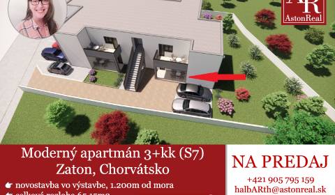 Prodej Rekreační apartmán, Zaton, Nin, Chorvátsko
