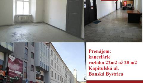 Pronájem Kancelářské prostory, Kancelářské prostory, Banská Bystrica, 