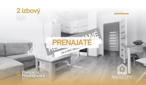 Pronájem Byt 2+1, Byt 2+1, Prostějovská, Prešov, Slovensko