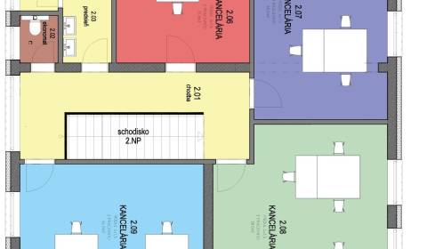 Pronájem Kancelářské prostory, Kancelářské prostory, Radlinského, Spiš