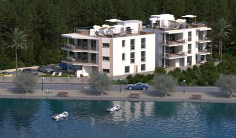CHORVATSKO - Nové apartmány 3 m od moře - ostrov VIR, Zadar