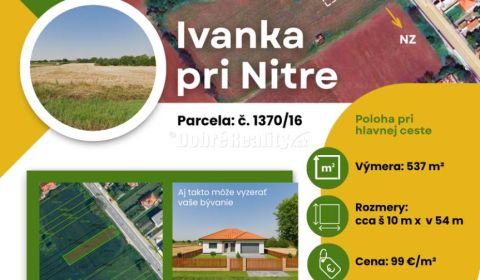 Prodej Pozemky - bydlení, Pozemky - bydlení, Novozámocká, Nitra, Slove