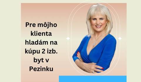 Hledáme Byt 2+1, Byt 2+1, Pezinok, Slovensko