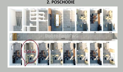 Pronájem Kancelářské prostory, Kancelářské prostory, Zvolenská Cesta, 