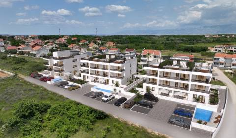 CHORVATSKO - Apartmánová rezidence s bazénem (E) - PRIVLAKA, ZADAR