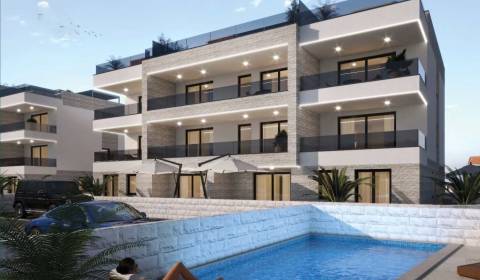 CHORVATSKO - Apartmánová rezidence s bazénem (G) - PRIVLAKA, ZADAR