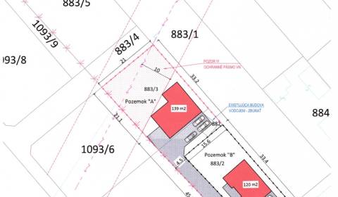 Prodej Pozemky - bydlení, Pozemky - bydlení, Košice-okolie, Slovensko