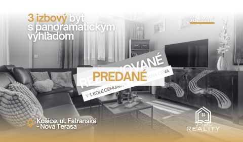 Prodej Byt 3+1, Byt 3+1, Fatranská, Košice - Západ, Slovensko