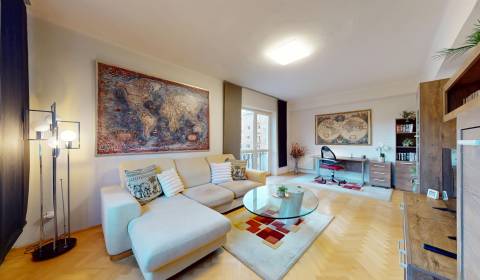 BA/STARÉ MĚSTO - Pronájem kompletně zařízeného 2i bytu se 2 balkony