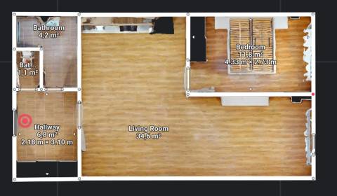 Prodej Byt 2+1, Byt 2+1, M. Nešpora, Skalica, Slovensko