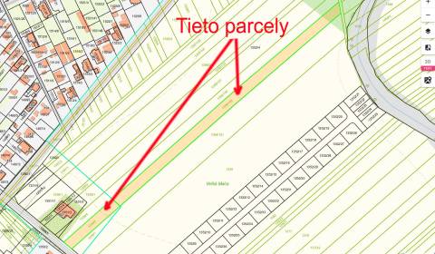 Prodej Pozemky - bydlení, Pozemky - bydlení, Gánska, Galanta, Slovensk