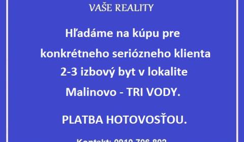 Hledáme Byt 2+1, Byt 2+1, Malinovo, Senec, Slovensko