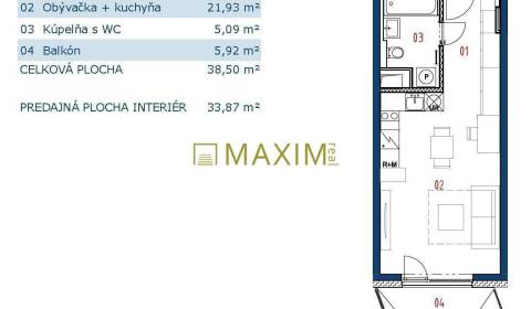 Prodej Byt 1+1, Byt 1+1, Bratislava - Dúbravka, Slovensko