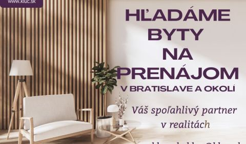 Pronájem Byt 2+1, Byt 2+1, Bratislava - Ružinov, Slovensko