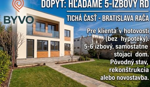 Prodej Rodinný dům, Rodinný dům, Bratislava - Rača, Slovensko