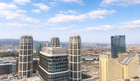 BA I/PANORAMA CITY-Pronájem zařízeného 1i bytu + lodžie-27.patro