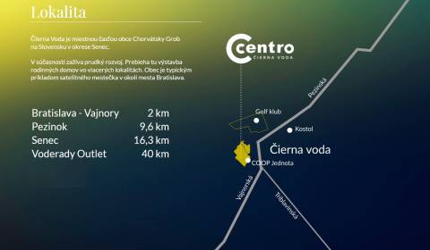 Developerské pozemky, Vajnorská, prodej, Senec, Slovensko