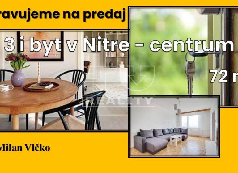 Nitra Byt 3+1 prodej reality Nitra