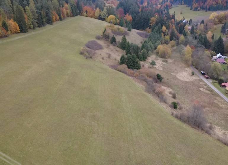 Developerský pozemek pro individuální rekreaci v Rekreačních pozemcích, Lazy pod Makytou, Čertov.