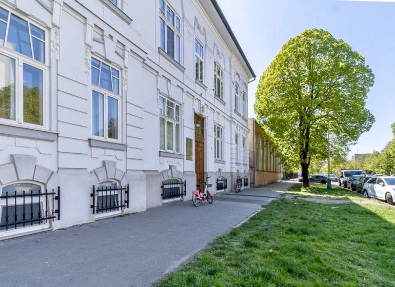 Historická budova na Masarykově ulici v Košicích - městské části Staré Město.