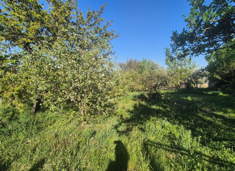 Zelený pozemek na prodej v Urmincích na tiché ulici, Pozemky - bydlení.