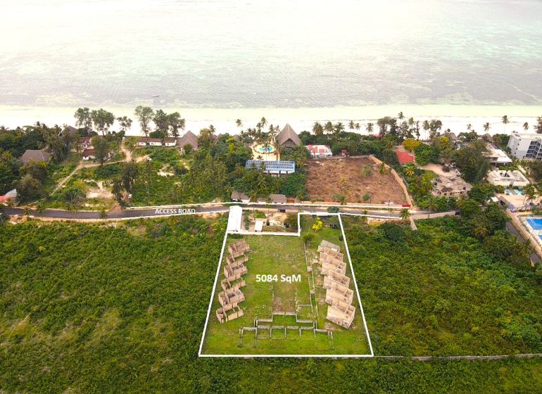 Pozemky - komerční v Matemwe, Unguja North East, s výhledem na pláž, 5084 m².