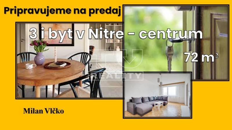 Nitra Byt 3+1 prodej reality Nitra