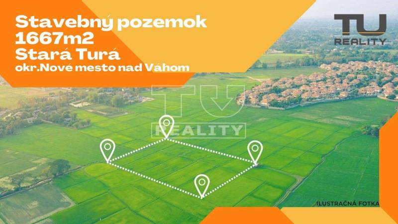 Stará Turá Pozemky - bydlení prodej reality Nové Mesto nad Váhom