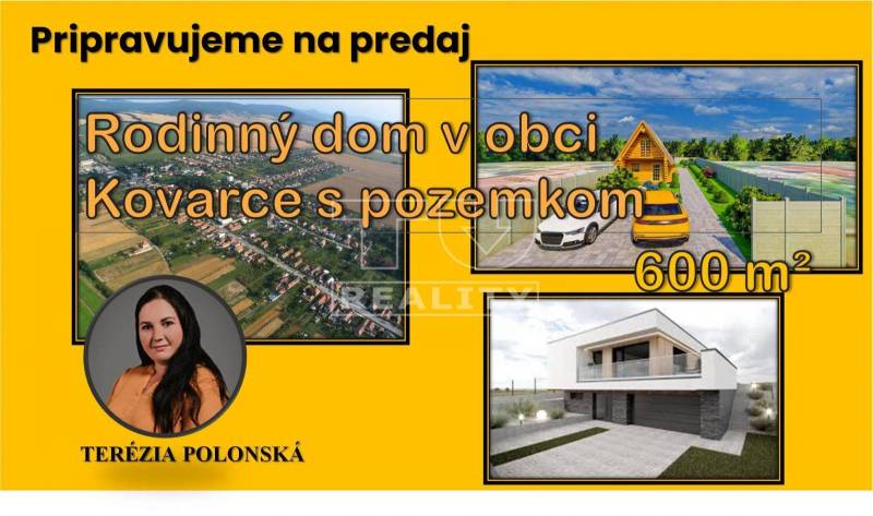 Kovarce Rodinný dům prodej reality Topoľčany