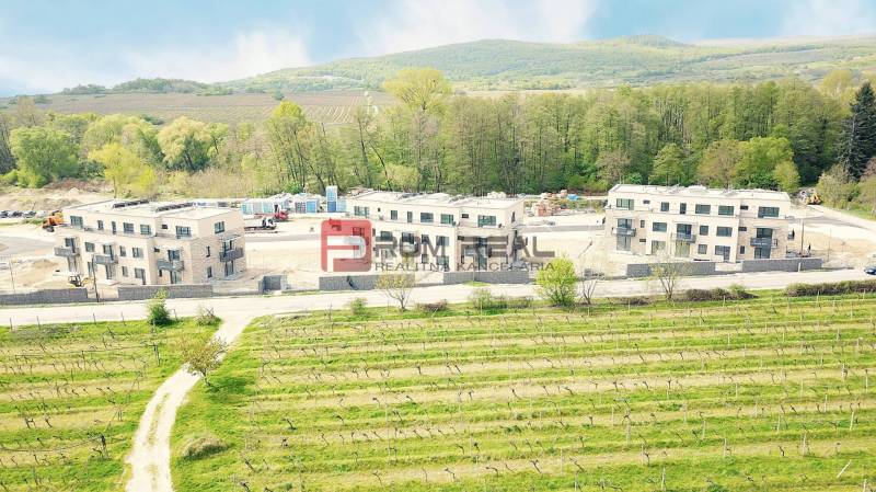 Pezinok, Pezinok: Výstavba nových budov se zahradou a vinicí v blízkosti lesa.