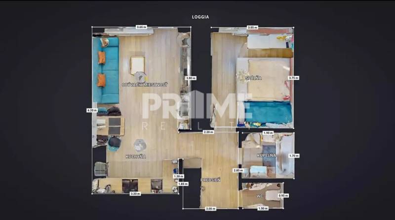 Bratislava - Lamač Byt 2+1 pronájem reality Bratislava - Lamač