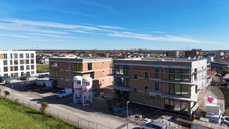 Stavební projekt 3pokojových bytů na Dúhové ulici ve Slovenském Grobu.