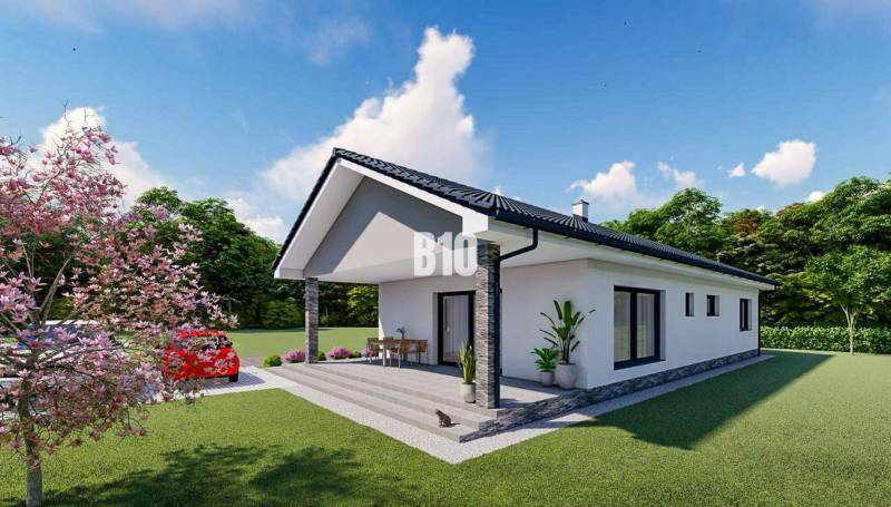 Rodinný dům v Čeľadiciach obklopený zelení, vhodný pro pozemky - bydlení.